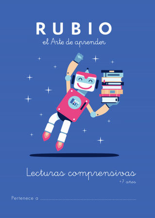 Cuaderno Lectura Comprensiva Rubio + 7 Años