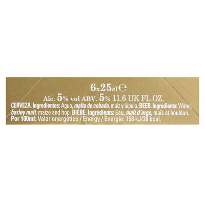 Cerveza rubia Adlerbrau pack 6 botellas 25cl