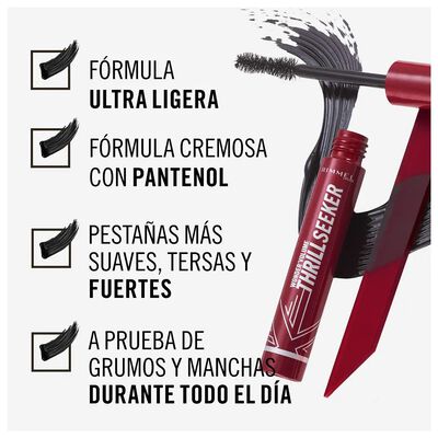 M&aacute;scara Pesta&ntilde;as Rimmel Thrill Seeker
