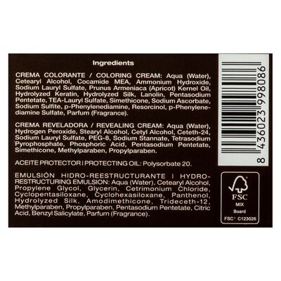 Tinte de cabello Alcántara Brilliant Color nº 9 nórdico