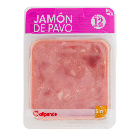 Jamón de pavo en lonchas Alipende 250g
