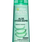 Champ&uacute; fortificante Fructis 380ml aloe hydra bomb sin siliconas