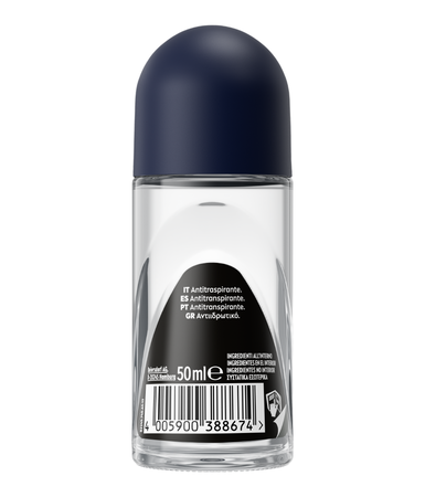 Desodorante en roll-on Nivea men 50ml invisible