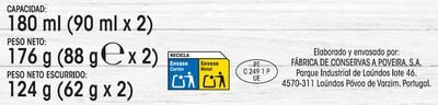 Sardinillas en aceite de oliva bajas en sal Alipende 2 unidades 62g