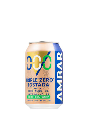 Cerveza tostada 0,0% Ambar 33cl