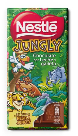 Chocolate con leche Nestlé 125g jungly