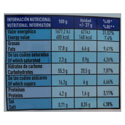 Magdalena Luna 600g con yogur