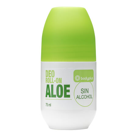 Desodorante en roll-on Bodyplus 75ml aloe vera