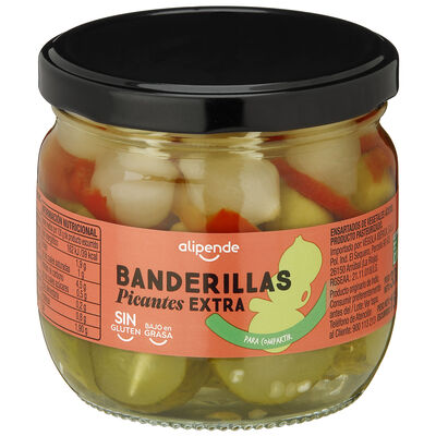 Banderillas picantes categoría extra Alipende 150g