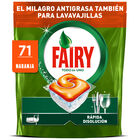 Detergente lavavajillas en cápsulas Fairy 71 unidades naranja