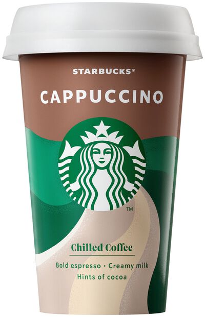 Caf&eacute; capuccino Starbucks 220ml