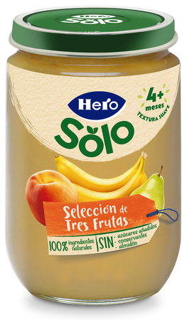 Tarro Hero Solo frutas 190g