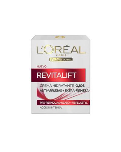 Crema facial para el contorno de ojos L'Oréal 15ml revitalift