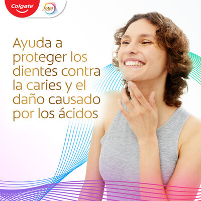 Pasta de Dientes Colgate Total Antidesgaste + Erosi&oacute;n 75ml