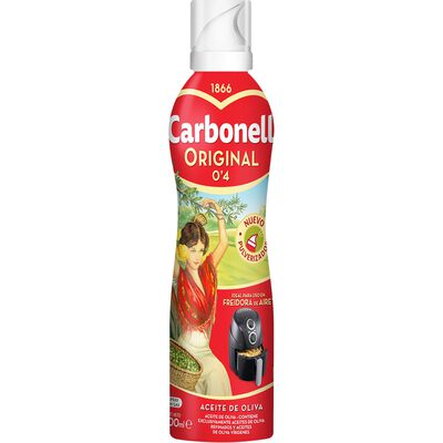 Aceite de oliva Spray Carbonell 200ml 0,4&ordm;