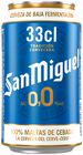 Cerveza sin alcohol San Miguel 0,0% lata 33cl