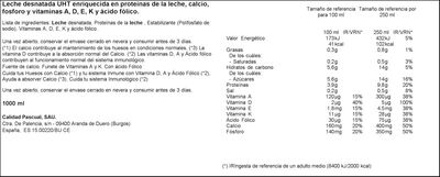 Leche Pascual calcio Movit 1l desnatada