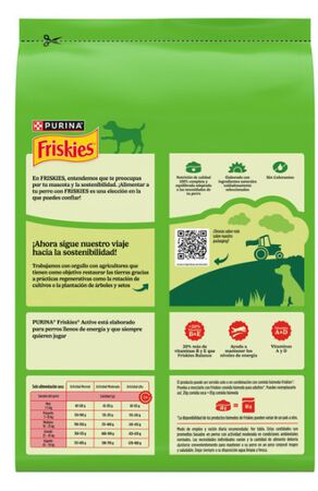PURINA FRISKIES Active Perro Carne 3kg