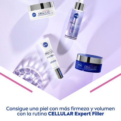 Crema Facial Antiedad Intesiva Noche Nivea 50Ml Cellular Ácido Hialurónico & Ácido Fólico