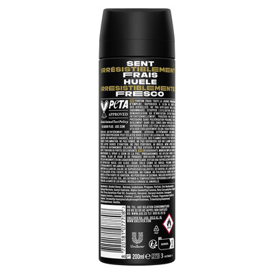 Desodorante en spray Axe All Day fres fragance 200ml gold temptation