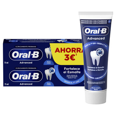 Pasta dental Oral-B 75ml p2 fortalece el esmalte