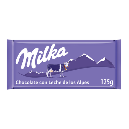 Chocolate con leche Milka 125g