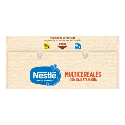 Papilla Nestl&eacute; multicereales con galleta desde 6meses 255g