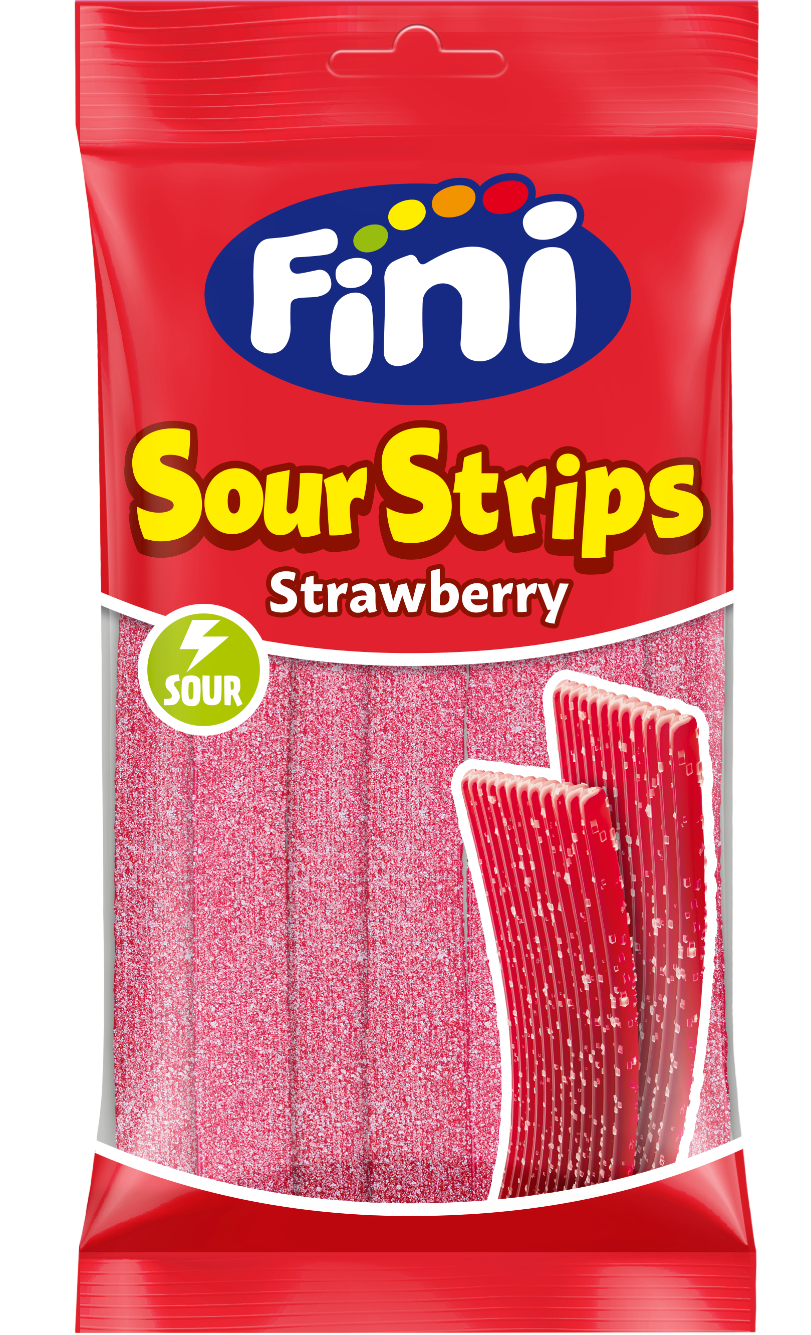 Golosina lenguas de fresa Fini 125g