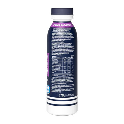 Leche fermentada +proteina Danone 270 gr frutos del bosque