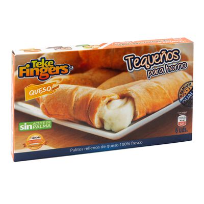 Teque&ntilde;os queso para horno Tekefingers 6 uds 190g