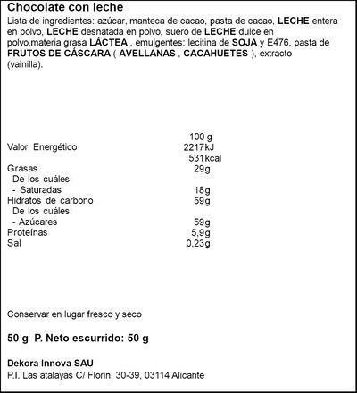 Calendario de adviento Felices Reyes de chocolate Dekora 50g