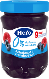 Confitura Arándanos y Frambuesa Hero Diet 280g
