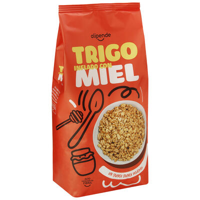 Cereales crujientes Alipende 500g trigo con miel