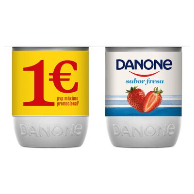 Yogur Danone pack 4 fresa