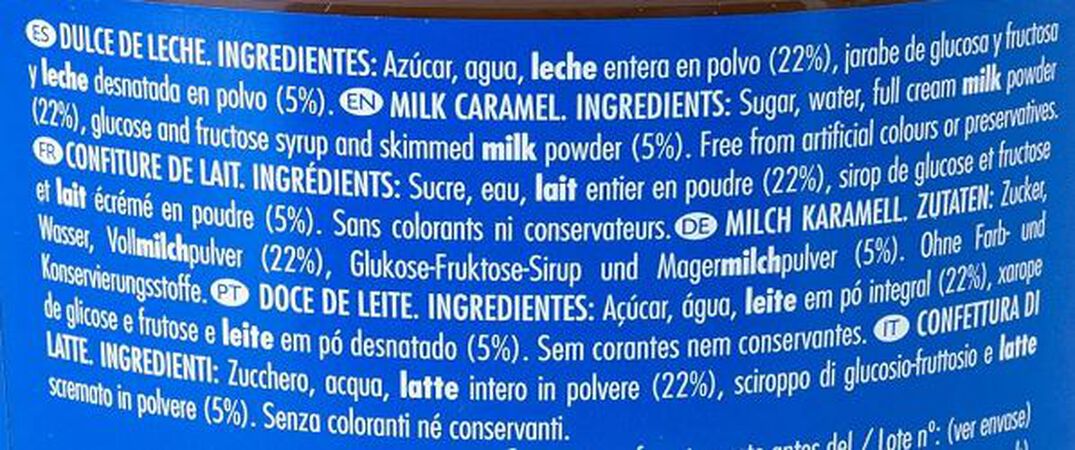 Dulce de leche Mardel clásico 350g