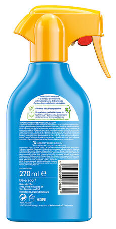 Crema Solar Pistola Nivea 270Ml F50 Protege&Bronce