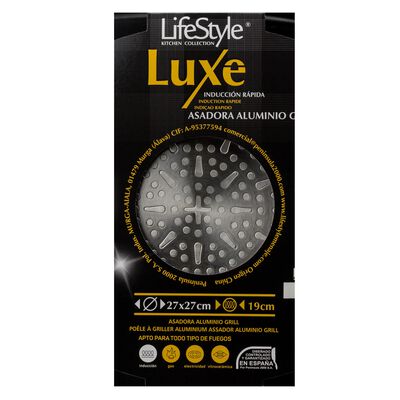 Asador de aluminio Luxe Lifestyle 27cm