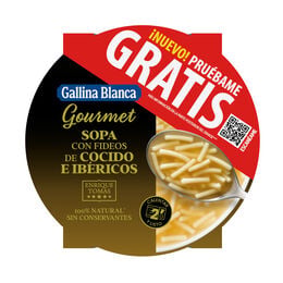 Sopa gallina blanca gourmet cocido con fideos Gallina Blanca 300g