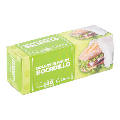 Bolsas para bocadillos Lanta 40 uds