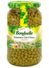 Guisantes Bonduelle tarro de cristal 465g extra finos