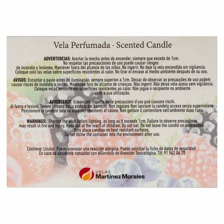 Vela aromatium Martínez Morales 2 uds frutas del bosque