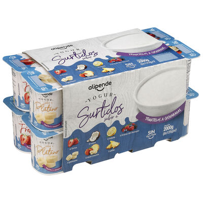 Yogur Alipende pack 16 sabores surtidos