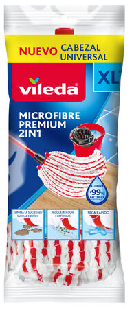 Fregona de microfibra Vileda premium con cabezal universal