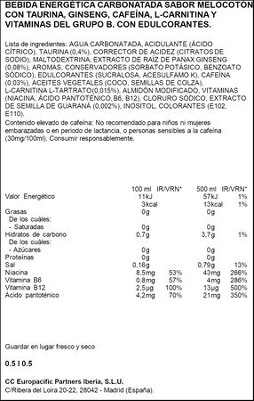 Bebida energ&eacute;tica energy Ultra Peachy Keen Monster 500ml Lata