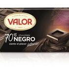 Chocolate negro sin gluten Valor 200g 70% de cacao