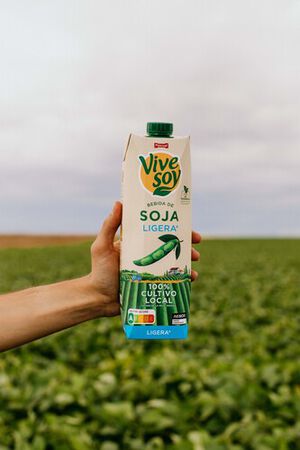 Bebida de soja ligera Vivesoy 1l