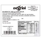 Queso burrata Gianni Negrini 200g aprox