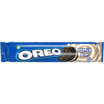 Galletas rellenas de tiramisú y vainilla Remix Oreo 157g