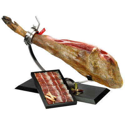 Jamón de bellota ibérico 50% raza ibérica al corte