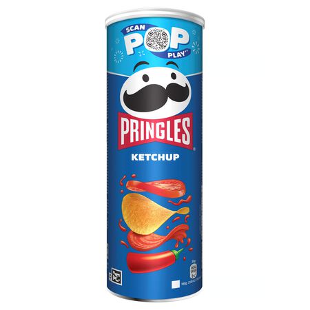 Snacks de patata sabor ketchup Pringles 165g